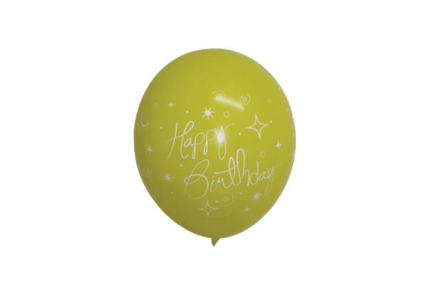 ⁦בלוני הליום גומי HAPPY BIRTHDAY⁩ – תמונה ⁦3⁩